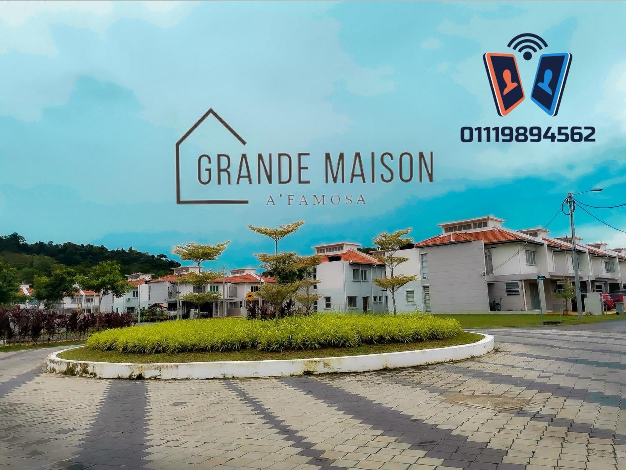 Grande Maison 1 A'famosa Golf View Near Waterpark L Uitm L Honda L Netflix L Self Check In