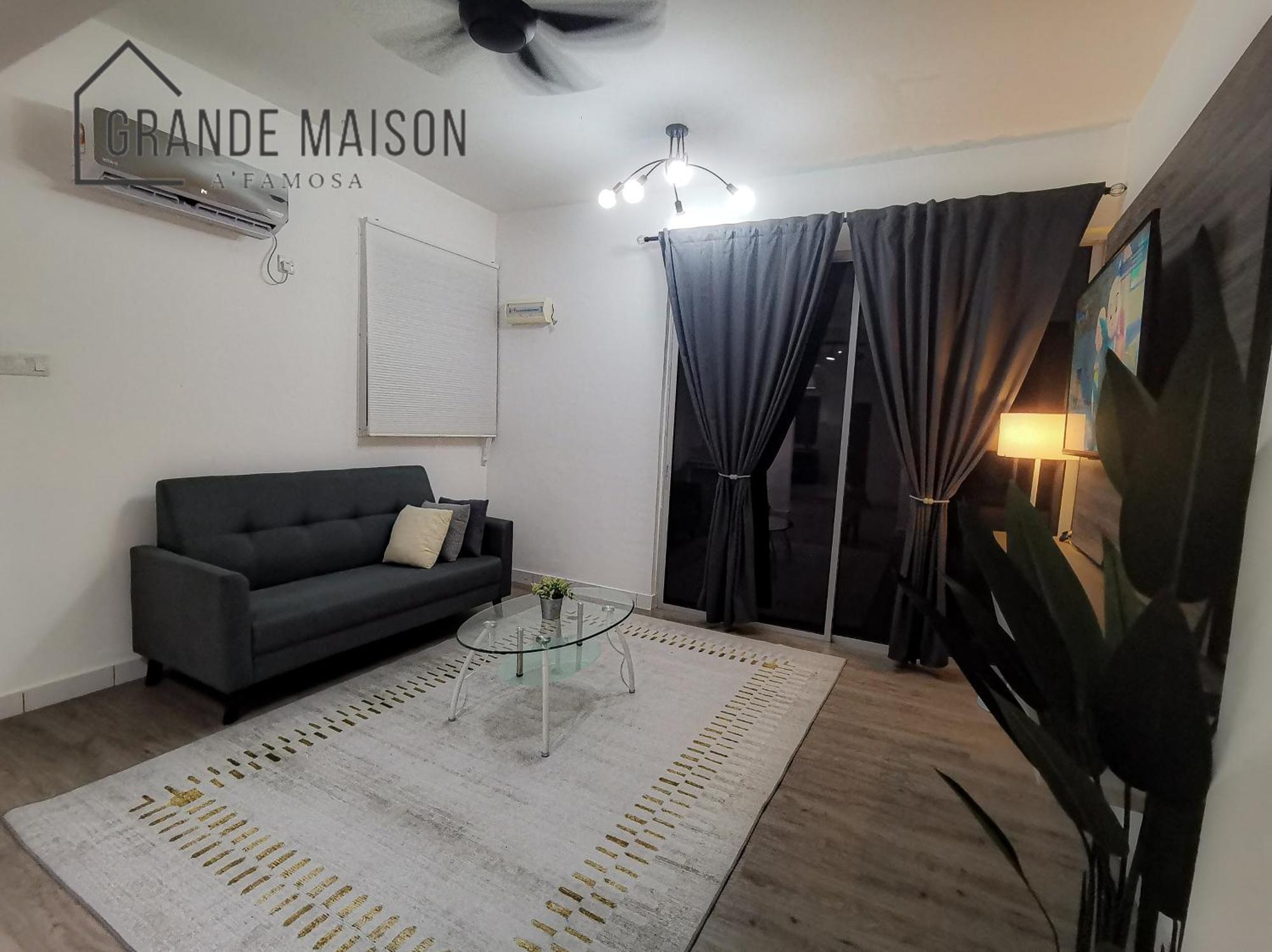 Grande Maison 1 A'famosa Golf View Near Waterpark L Uitm L Honda L Netflix L Self Check In
