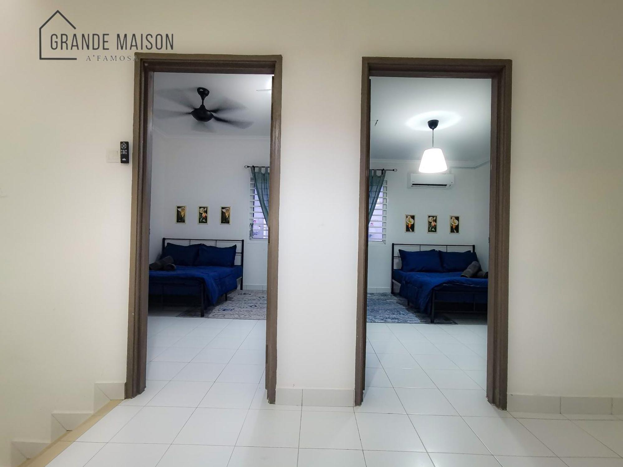 Grande Maison 1 A'famosa Golf View Near Waterpark L Uitm L Honda L Netflix L Self Check In Holiday home *