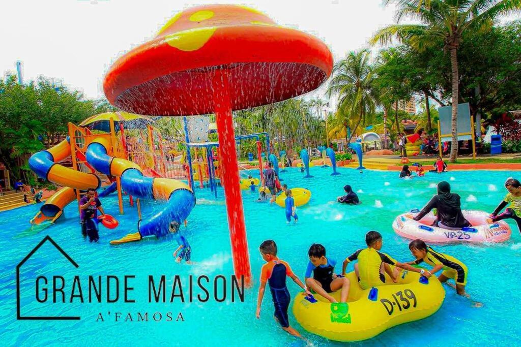 Grande Maison 1 A'famosa Golf View Near Waterpark L Uitm L Honda L Netflix L Self Check In * Alor Gajah